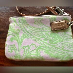 Coach wristlet